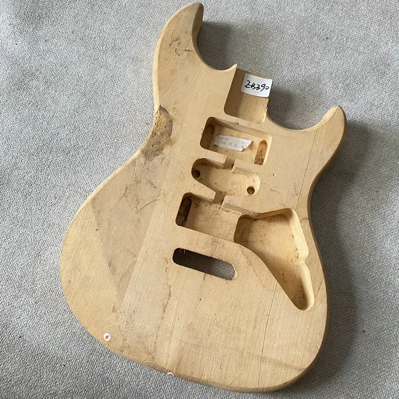 EB390 Unfinished Solid Basswood ST Electric Guitar Body HSH Pickups No Paint Wood Crack Replace DIY Parts
EB390 Unfinished Solid Basswood ST Electric Guitar Body HSH Pickups No Paint Wood Crack Replace DIY Parts