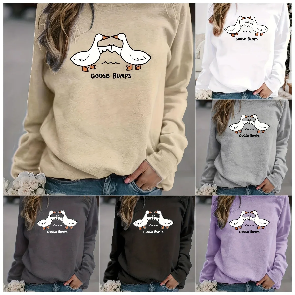 Long Sleeved Hoodie Round Neck Versatile Autumn and Winter Men's and Women's Clothing Clothes for Women
Long Sleeved Hoodie Round Neck Versatile Autumn and Winter Men's and Women's Clothing Clothes for Women