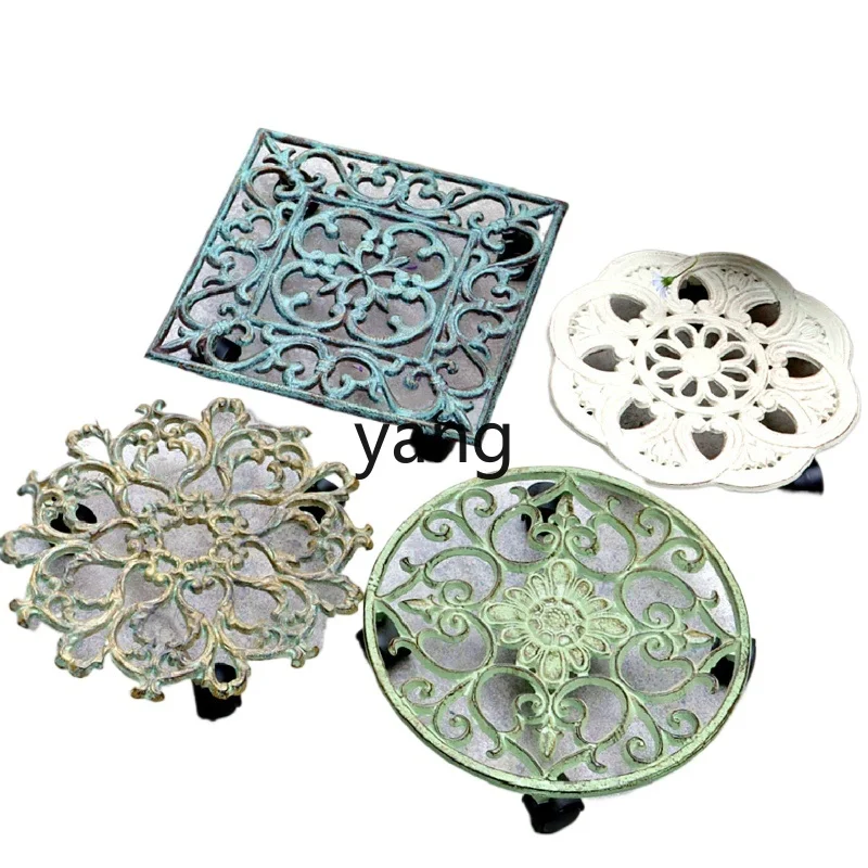 LTT flower pot tray wrought iron outdoor garden balcony living room decorative flower stand holder
LTT flower pot tray wrought iron outdoor garden balcony living room decorative flower stand holder