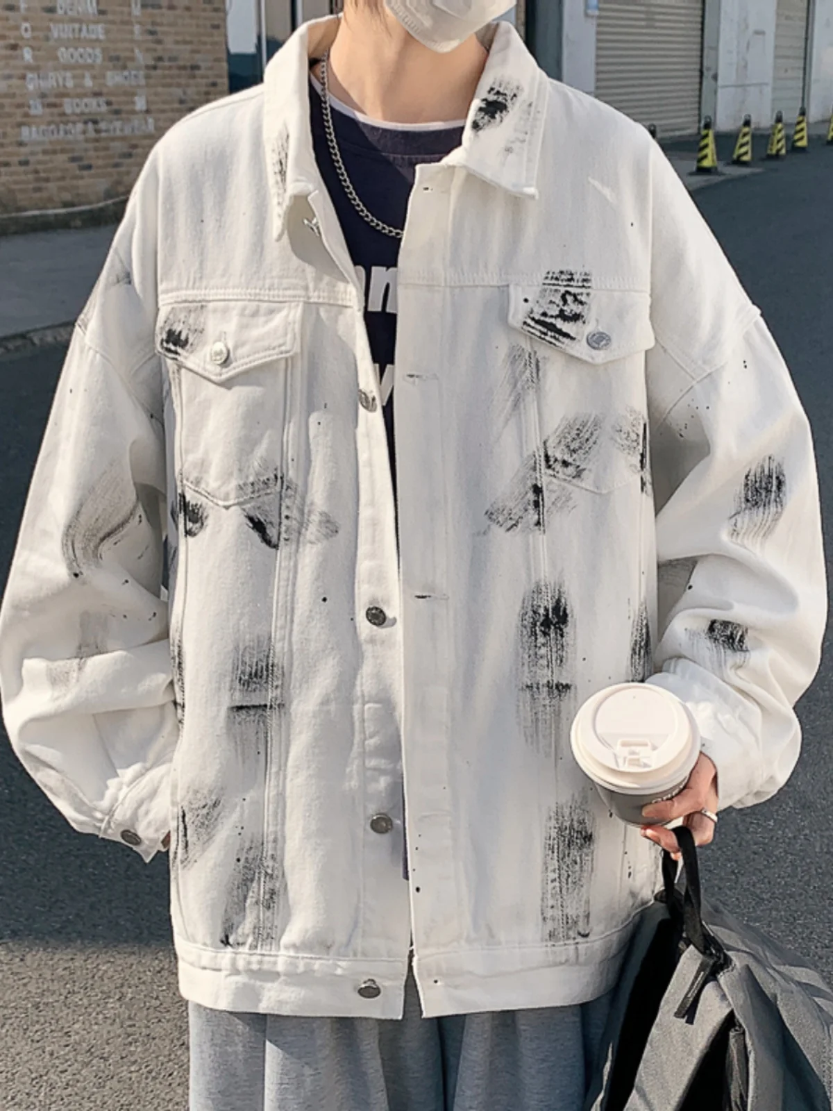 American Style Men's Oversize Denim Jacket Trendy High Street Spring Autumn Fashionable Casual Long Sleeve Breathable Outerwear
American Style Men's Oversize Denim Jacket Trendy High Street Spring Autumn Fashionable Casual Long Sleeve Breathable Outerwear
