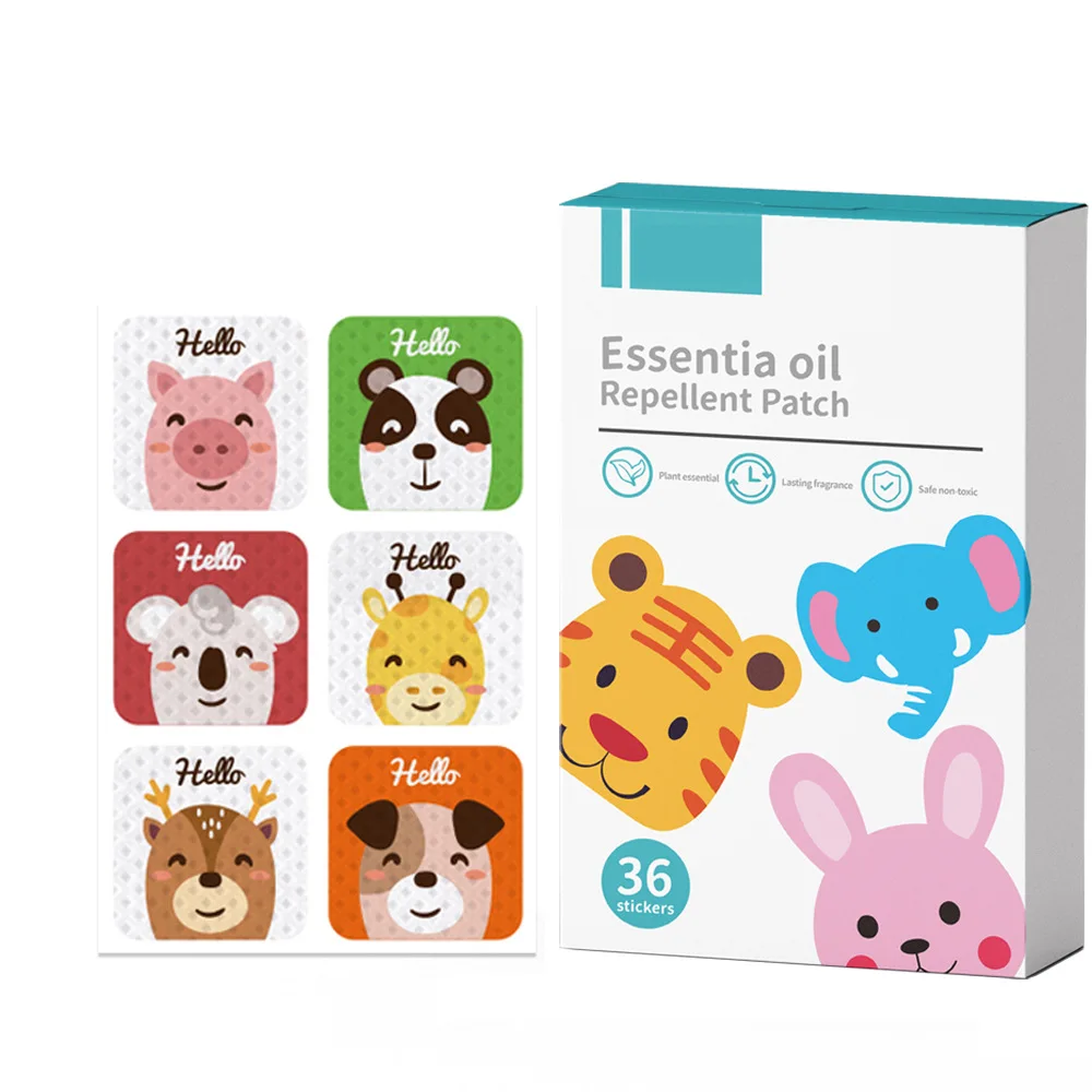 36PCS Natural Anti-Bite Stickers Essential Oil Mosquito Repellent Patches for Kids Patches Outdoor Safety Essential for Summer
36PCS Natural Anti-Bite Stickers Essential Oil Mosquito Repellent Patches for Kids Patches Outdoor Safety Essential for Summer