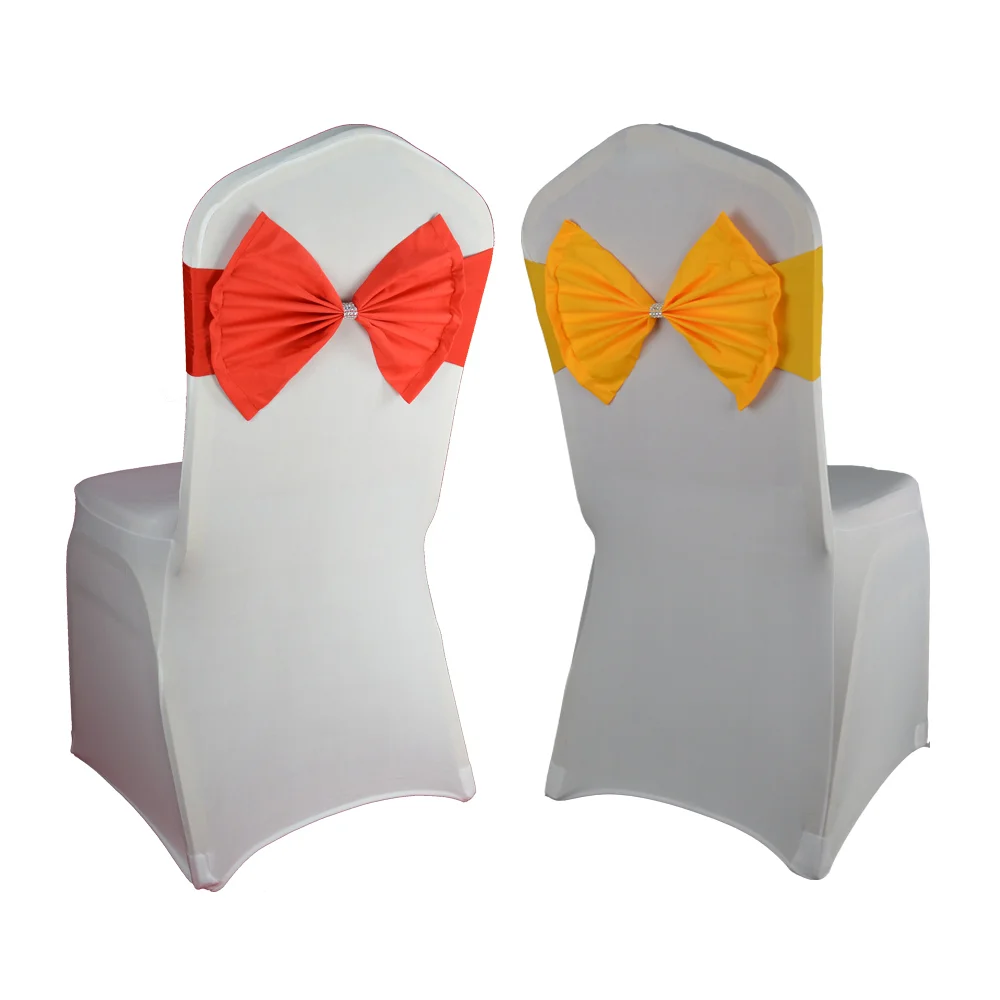 25pcs/Lot Wholesale Bow Chair Sashes Band For Party Birthday Banquet Chair Bow Tie Band Belt Romantic Wedding Decoration Sale
25pcs/Lot Wholesale Bow Chair Sashes Band For Party Birthday Banquet Chair Bow Tie Band Belt Romantic Wedding Decoration Sale