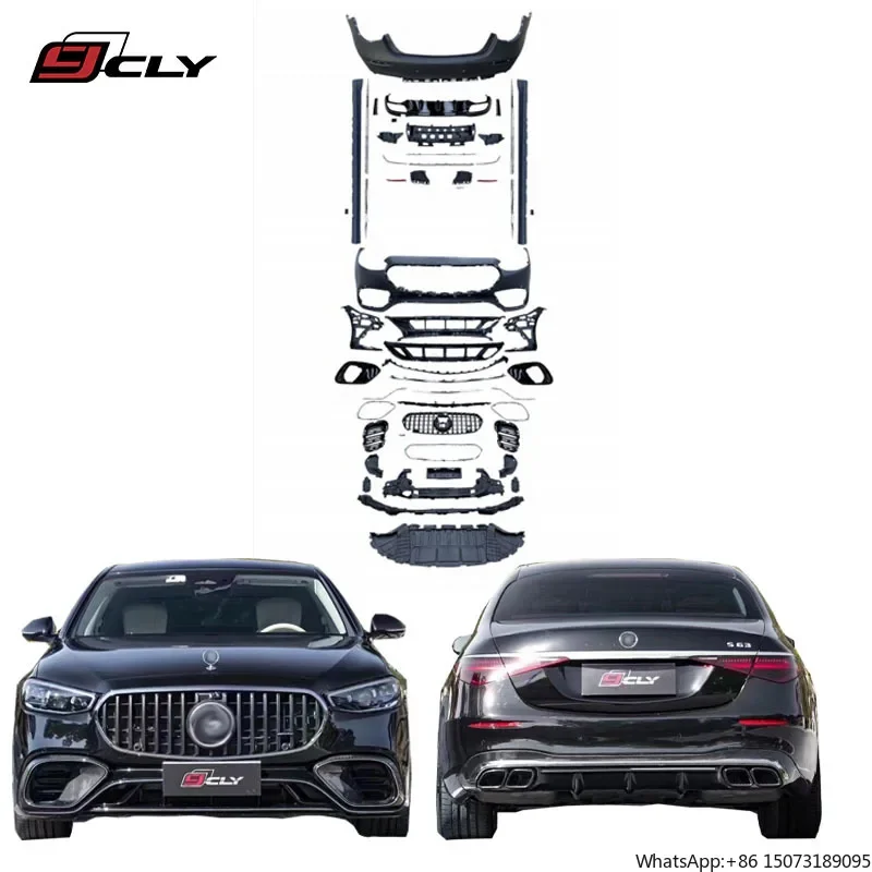 CLY Genuine Car Body Kit for S Class W223 Upgrade S63 Bodykit Bumper Vents Hood Headlight Diffuser Side Skirt
CLY Genuine Car Body Kit for S Class W223 Upgrade S63 Bodykit Bumper Vents Hood Headlight Diffuser Side Skirt