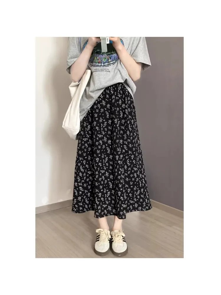 plus Size Floral Print Half Skirt Casual Summer Women's A-Line Skirt High Waist Straight Cut Comfortable for Plump MM
plus Size Floral Print Half Skirt Casual Summer Women's A-Line Skirt High Waist Straight Cut Comfortable for Plump MM