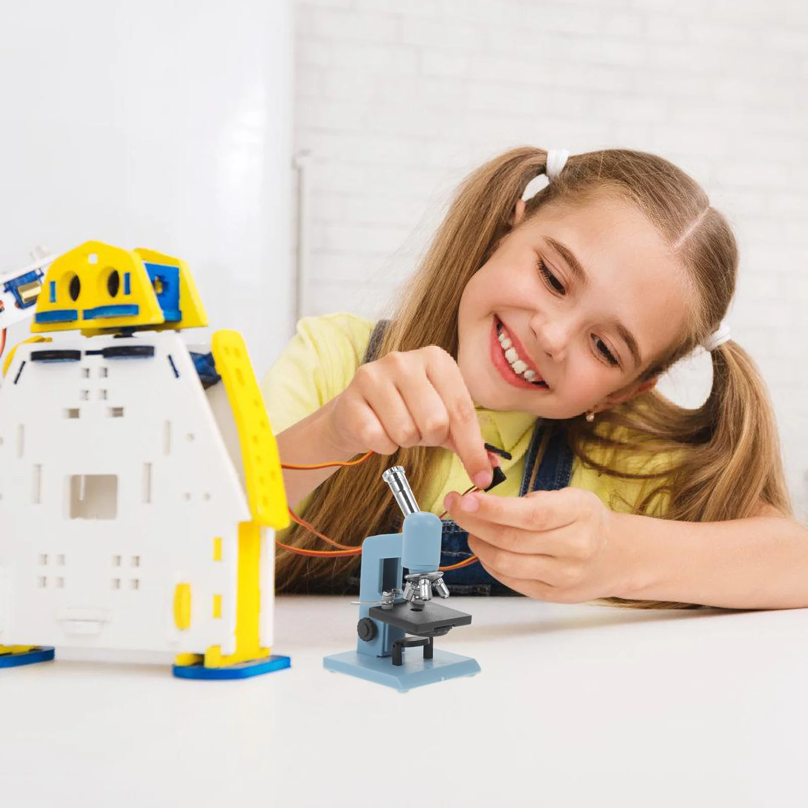 2pcs Microscope 's Handheld Blue Mini Ornament Miniatures Decorations
2pcs Microscope 's Handheld Blue Mini Ornament Miniatures Decorations