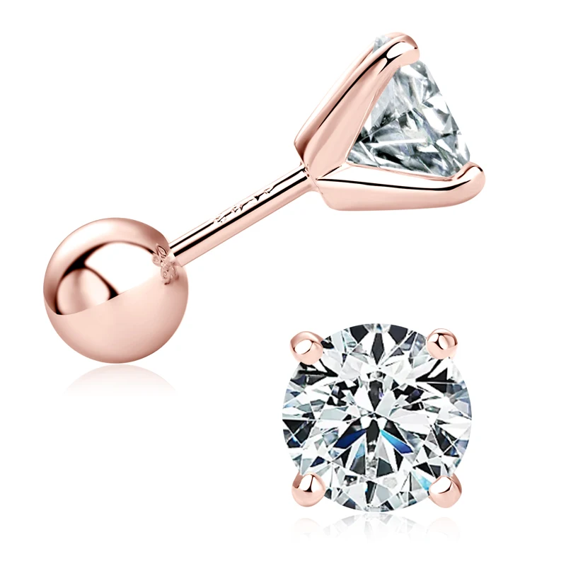 KUGG Moissanite Stud Earrings 6.5mm 2023 New In Screw Bead Stud Earrings for Women Charm Original 925 Silver Accessories Jewelry
KUGG Moissanite Stud Earrings 6.5mm 2023 New In Screw Bead Stud Earrings for Women Charm Original 925 Silver Accessories Jewelry