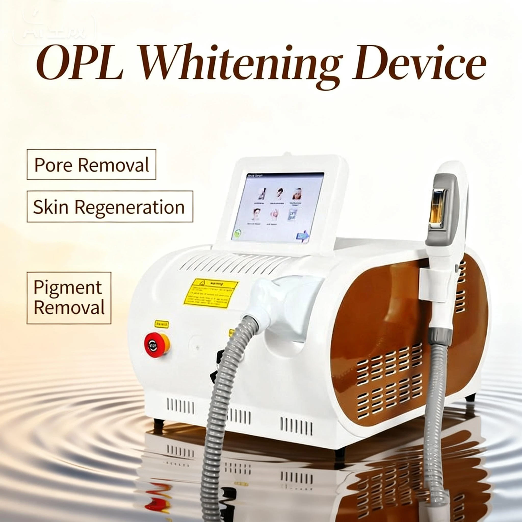 New Beauty Salon Portable IPL Skin Rejuvenation Machine for Whitening, Rejuvenating and Removing Pigments
New Beauty Salon Portable IPL Skin Rejuvenation Machine for Whitening, Rejuvenating and Removing Pigments