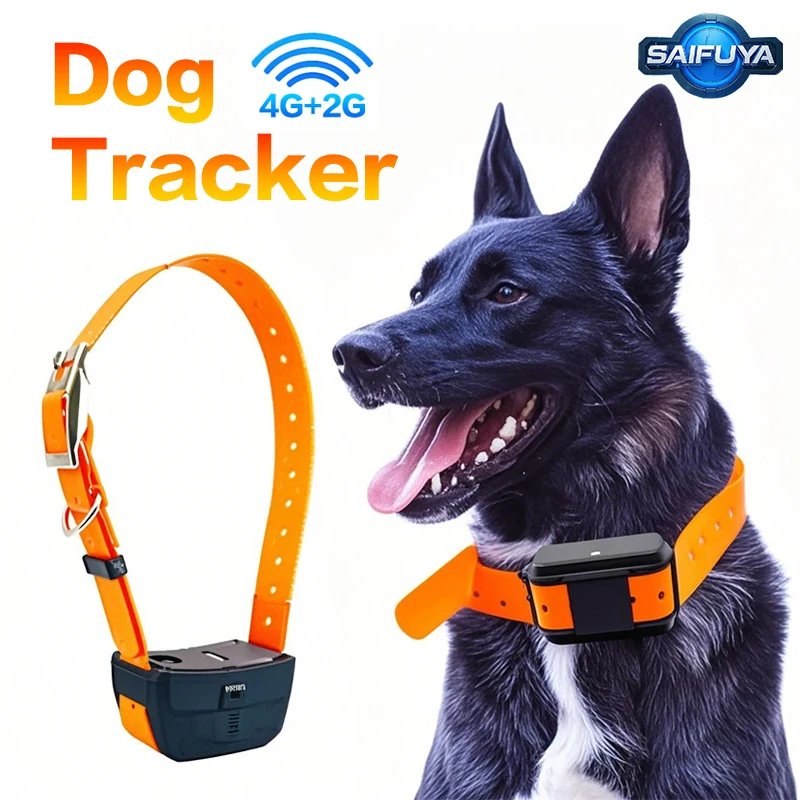 Pet Gps Tracking Device for Hunting Dogs, Dog Training Device, Remote Control, View Via App, Free, Waterproof