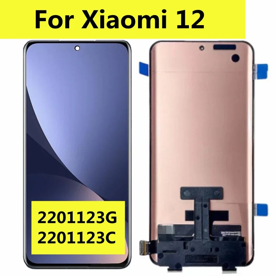 6.28" AMOLED For Xiaomi 12 LCD Display Touch Screen for Xiami 2201123G 2201123C Mi 12 LCD Digitizer Repair Parts
6.28" AMOLED For Xiaomi 12 LCD Display Touch Screen for Xiami 2201123G 2201123C Mi 12 LCD Digitizer Repair Parts