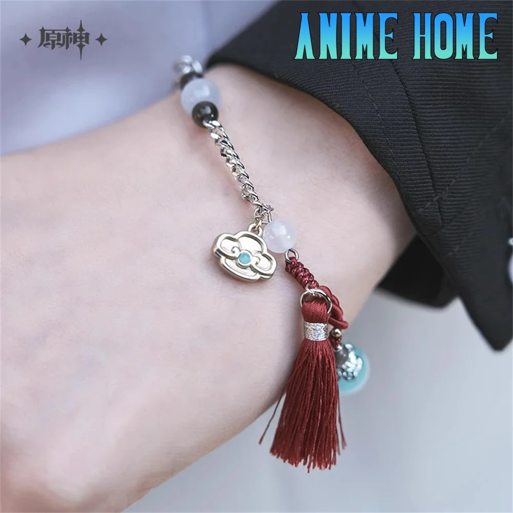 Official Genshin Impact Shenhe Hair Comb Bracelet For Women Men Cos Hair accessories JK Props Game Cosplay Gift
Official Genshin Impact Shenhe Hair Comb Bracelet For Women Men Cos Hair accessories JK Props Game Cosplay Gift