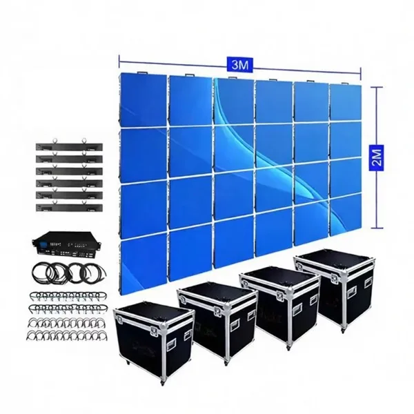 P1.953/P2.604/P2.976 Full Color LED Video Wall Panels for Self-Service Business Exhibition Nightclub Text Display-Indoor/Outdoor
P1.953/P2.604/P2.976 Full Color LED Video Wall Panels for Self-Service Business Exhibition Nightclub Text Display-Indoor/Outdoor