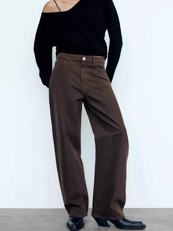 High Waist Loose Straight Leg Casual Jeans Long Pants Women's Autumn Winter New Sle American Retro Women's Premium Faion
High Waist Loose Straight Leg Casual Jeans Long Pants Women's Autumn Winter New Sle American Retro Women's Premium Faion