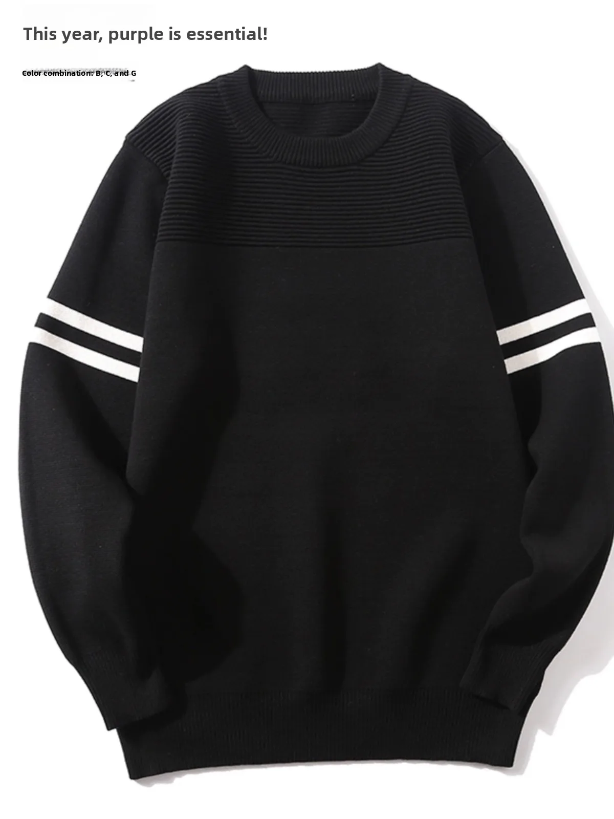 Comfortable Faionable Men's Knitted Sweater round Ne Pullover Thiened Casual Warm Color Blo Design Winter Long Sve
Comfortable Faionable Men's Knitted Sweater round Ne Pullover Thiened Casual Warm Color Blo Design Winter Long Sve