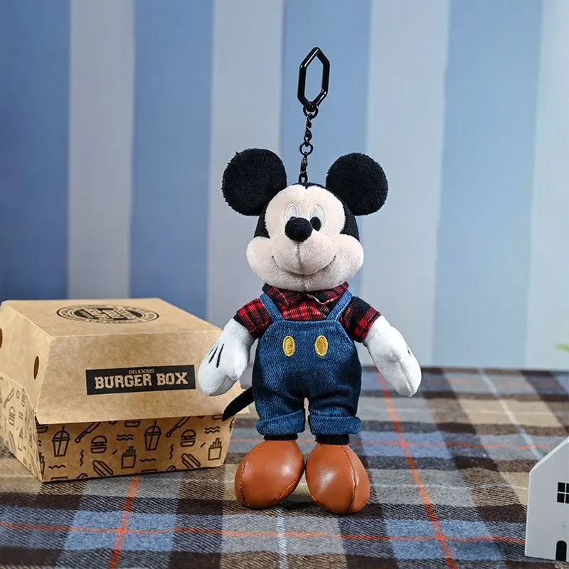 Authentic Disney Mickey Minnie Denim Stuffed Doll, Kawaii Bag Hanging Pendant, Trendy Backpack Charm for Students Daily Ornament
Authentic Disney Mickey Minnie Denim Stuffed Doll, Kawaii Bag Hanging Pendant, Trendy Backpack Charm for Students Daily Ornament