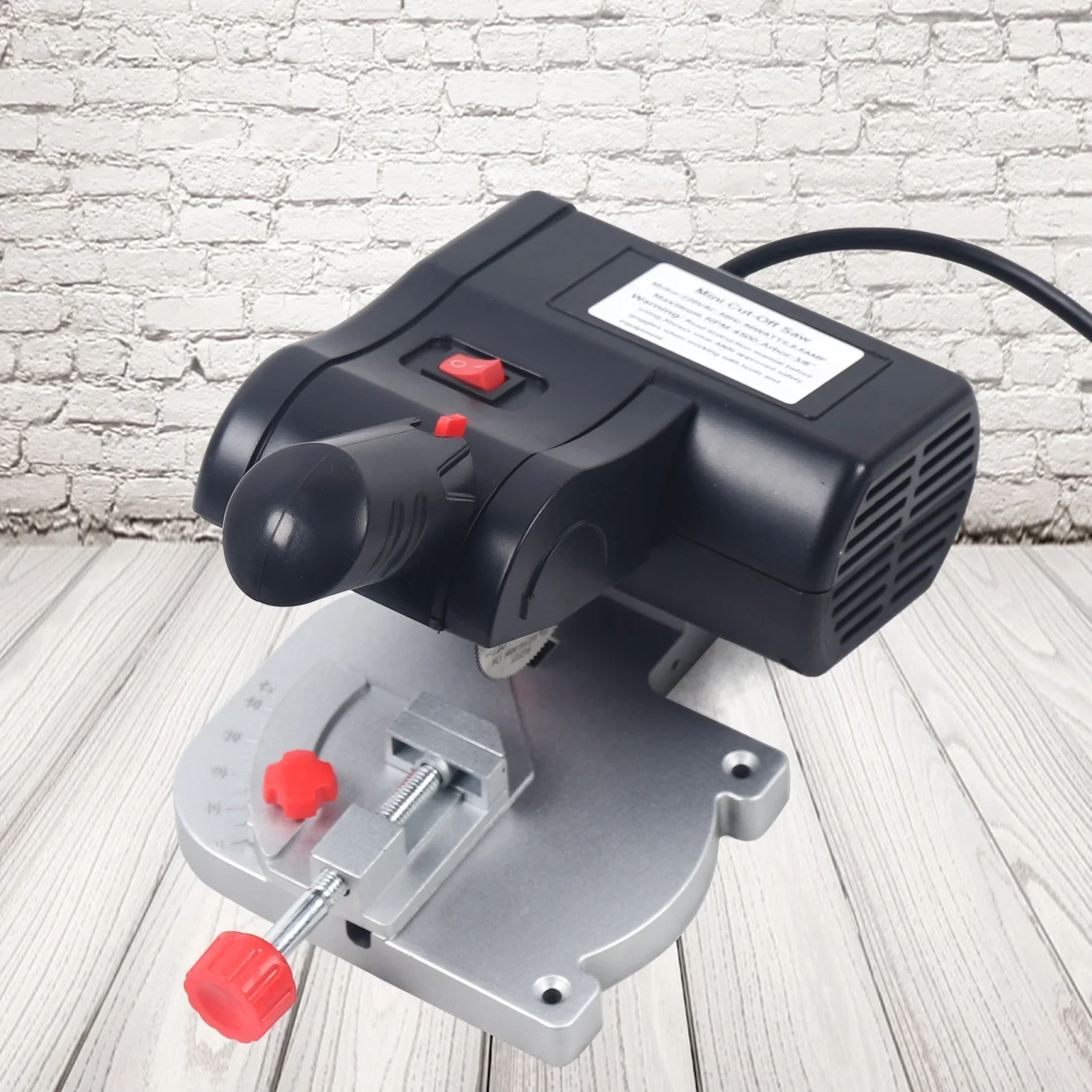 %a Mini Bench Cut Off Miter Saw Desktop Machine 45 Degrees Metal Wood Cutting Tool with 2 Blades
%a Mini Bench Cut Off Miter Saw Desktop Machine 45 Degrees Metal Wood Cutting Tool with 2 Blades