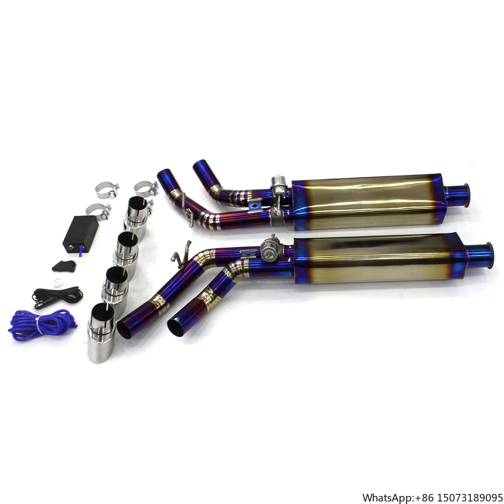 Titanium Exhaust for W463 W464 G500 G55 G63 G65 Car Exhaust System
Titanium Exhaust for W463 W464 G500 G55 G63 G65 Car Exhaust System