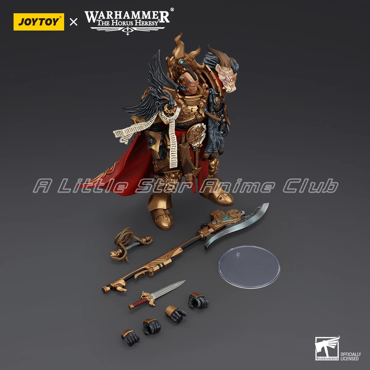 JOYTOY 1/18 Warhammer Legio Custodes Constantin Valdor Captain-General of The Legio Custodes
JOYTOY 1/18 Warhammer Legio Custodes Constantin Valdor Captain-General of The Legio Custodes