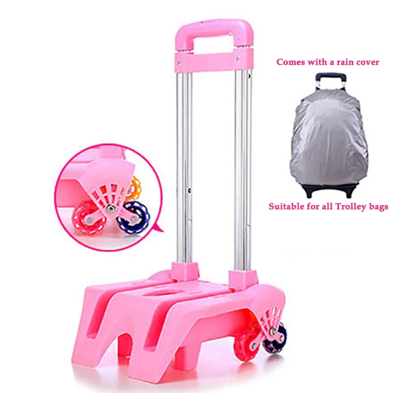 Kid Trolley For Backpack And School Bag Luggage For Children Six Wheels Expandable Rod High Function Trolly Chariot Travel Hand
Kid Trolley For Backpack And School Bag Luggage For Children Six Wheels Expandable Rod High Function Trolly Chariot Travel Hand