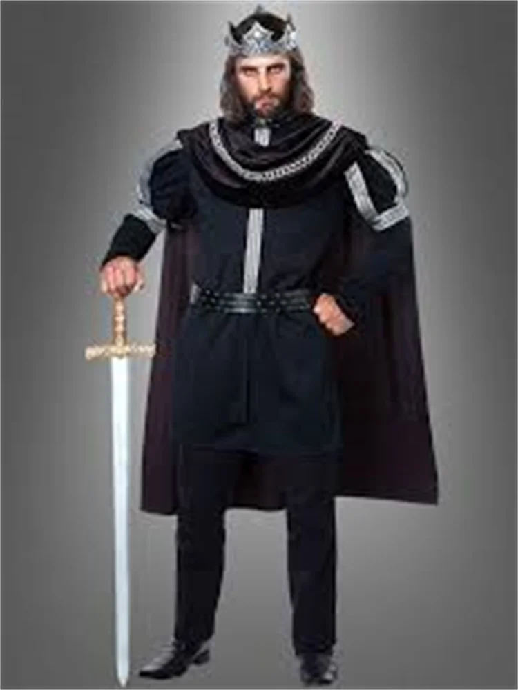 Dark Medieval Lord 5 Cosplay Costume Tudor Period King Black Halloween Carnival Party Outfit
Dark Medieval Lord 5 Cosplay Costume Tudor Period King Black Halloween Carnival Party Outfit