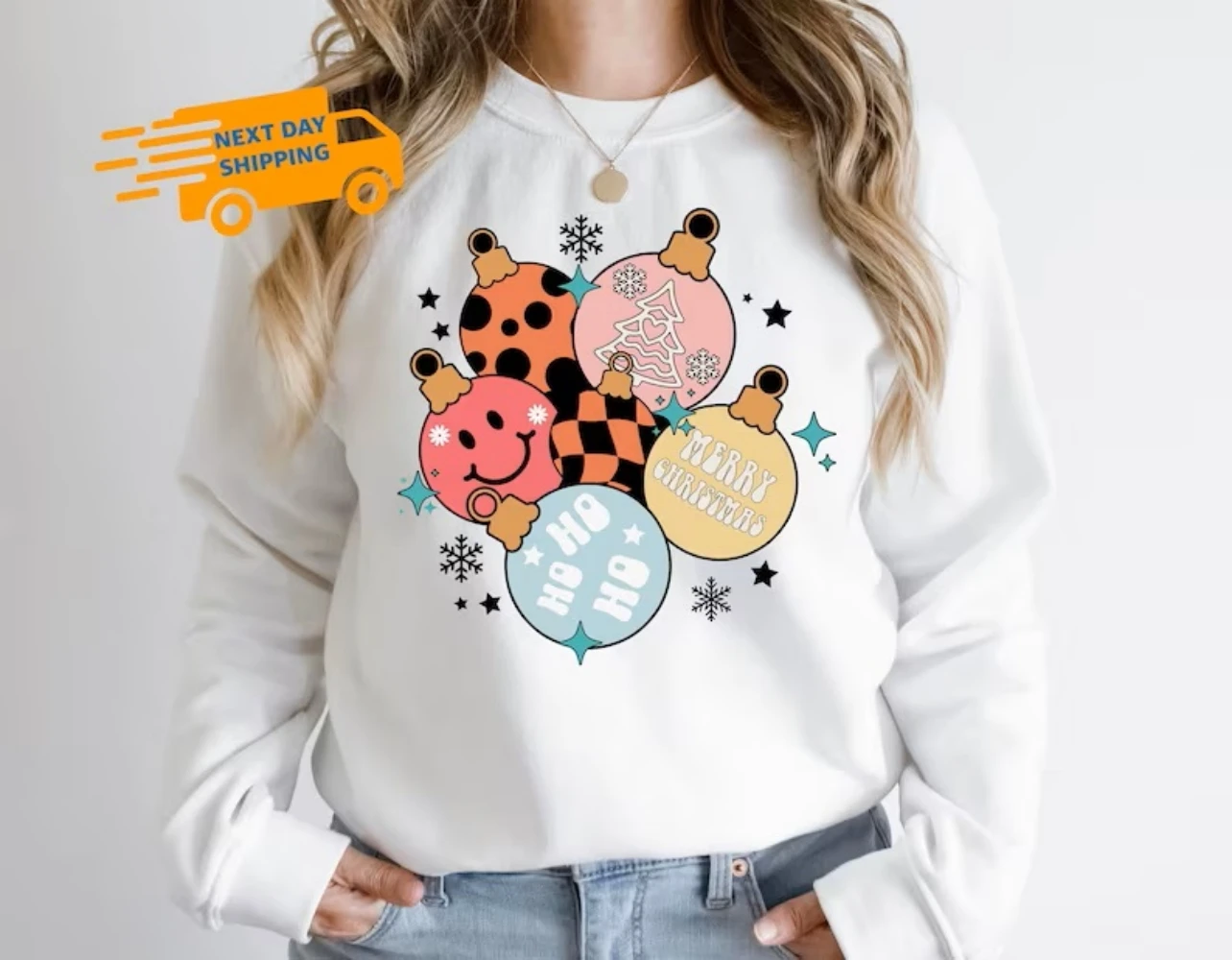 Merry Christmas Ornament Sweatshirt Christmas Matching Shirt Cute Trendy Crewneck Coquette Aesthetic Pullover Shirt
Merry Christmas Ornament Sweatshirt Christmas Matching Shirt Cute Trendy Crewneck Coquette Aesthetic Pullover Shirt