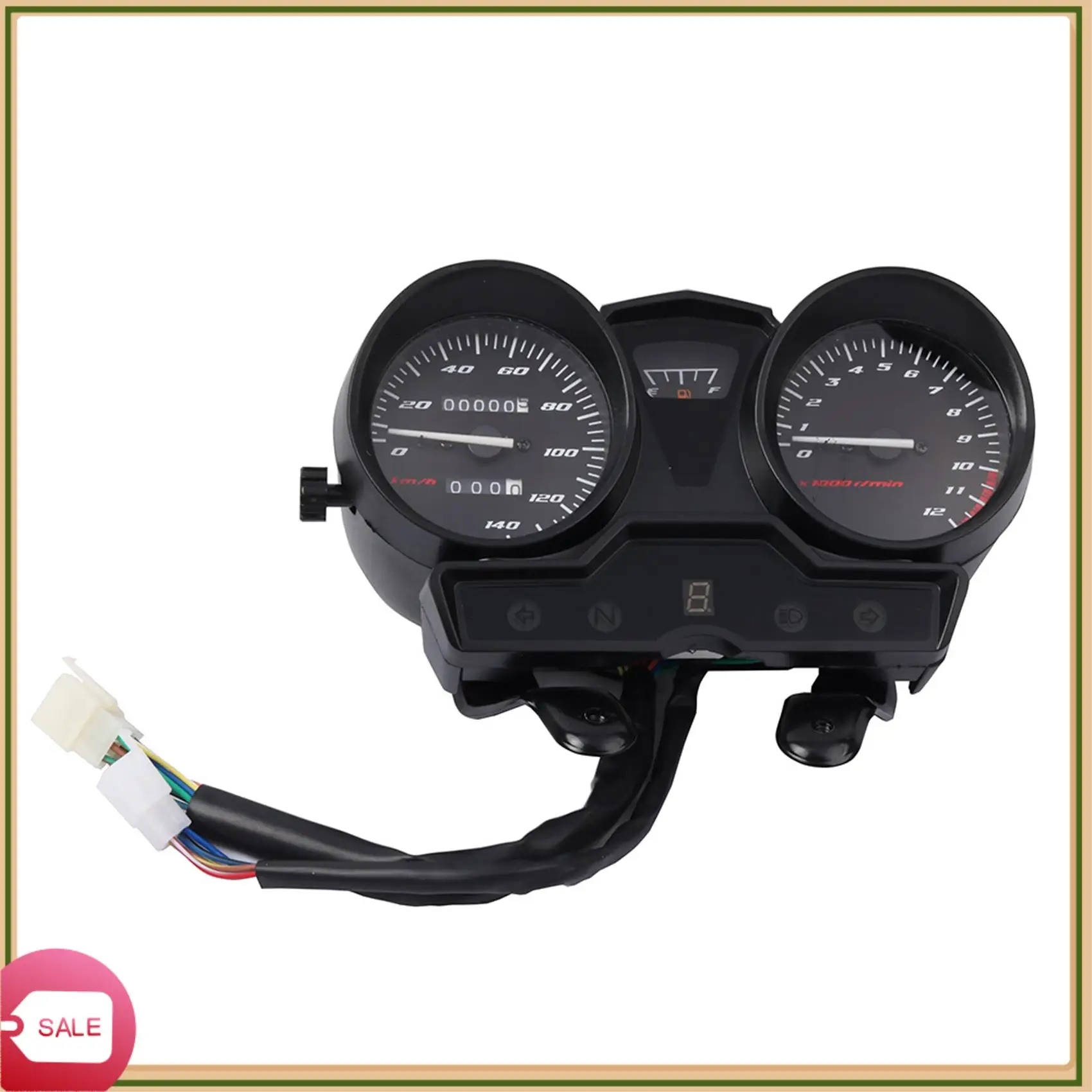 Unique DC12V Motorcycle Tachometer Speedometer Instrument Assembly Dashboard Computer For Yamaha Ybr 125 2005-2009
Unique DC12V Motorcycle Tachometer Speedometer Instrument Assembly Dashboard Computer For Yamaha Ybr 125 2005-2009