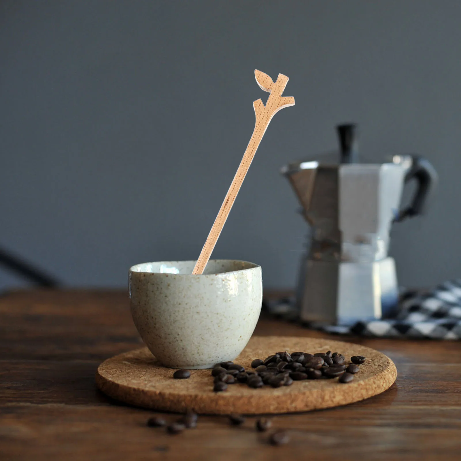 2pcs Long H Coffee Spoon Branch Shape Wooden Stirrer For Beverage Espresso Mini Size Smooth Surface Practical Tool
2pcs Long H Coffee Spoon Branch Shape Wooden Stirrer For Beverage Espresso Mini Size Smooth Surface Practical Tool