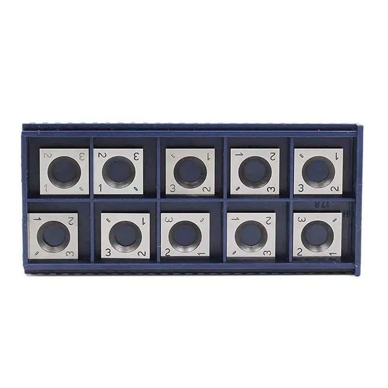ABWR-40Pcs 14Mm Square Straight Carbide Cutter Insert With 40Pcs M610mm Screws For Wood Working Spiral Planer Cutter Head
ABWR-40Pcs 14Mm Square Straight Carbide Cutter Insert With 40Pcs M610mm Screws For Wood Working Spiral Planer Cutter Head