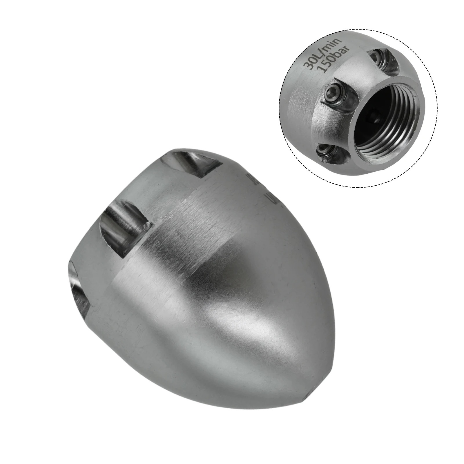 Efficient High Pressure Cleaner Nozzle with 360 Degree Head Rotation for Thorough Sewer Cleaning and Blockage Removal
Efficient High Pressure Cleaner Nozzle with 360 Degree Head Rotation for Thorough Sewer Cleaning and Blockage Removal