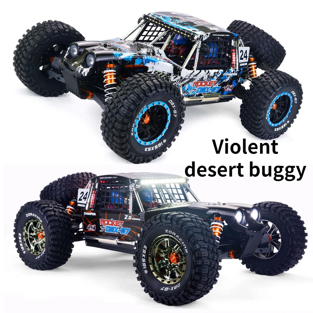 Racing 1/7 Brushless DBX-07 6S RC Car RTR/KIT Four-wheel Drive Off-road Power Desert Card Model Toy for Boys
Racing 1/7 Brushless DBX-07 6S RC Car RTR/KIT Four-wheel Drive Off-road Power Desert Card Model Toy for Boys