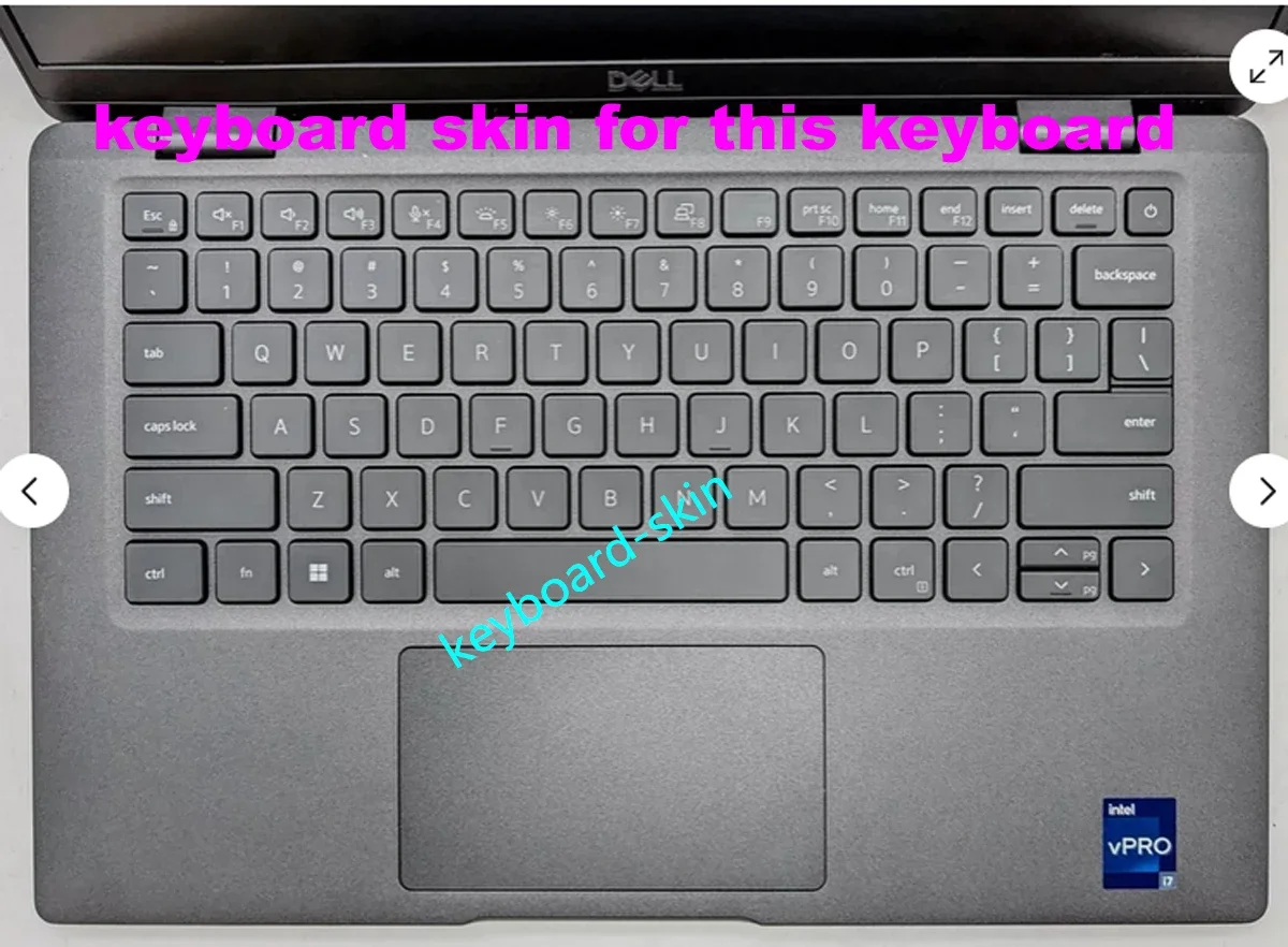 US Keyboard Protector Skin for Dell Latitude 5320 P138G 5330 P139G 5340 P182G 7310 P33S P34S 7320 7330 P133G P134G 9330 P35S
US Keyboard Protector Skin for Dell Latitude 5320 P138G 5330 P139G 5340 P182G 7310 P33S P34S 7320 7330 P133G P134G 9330 P35S