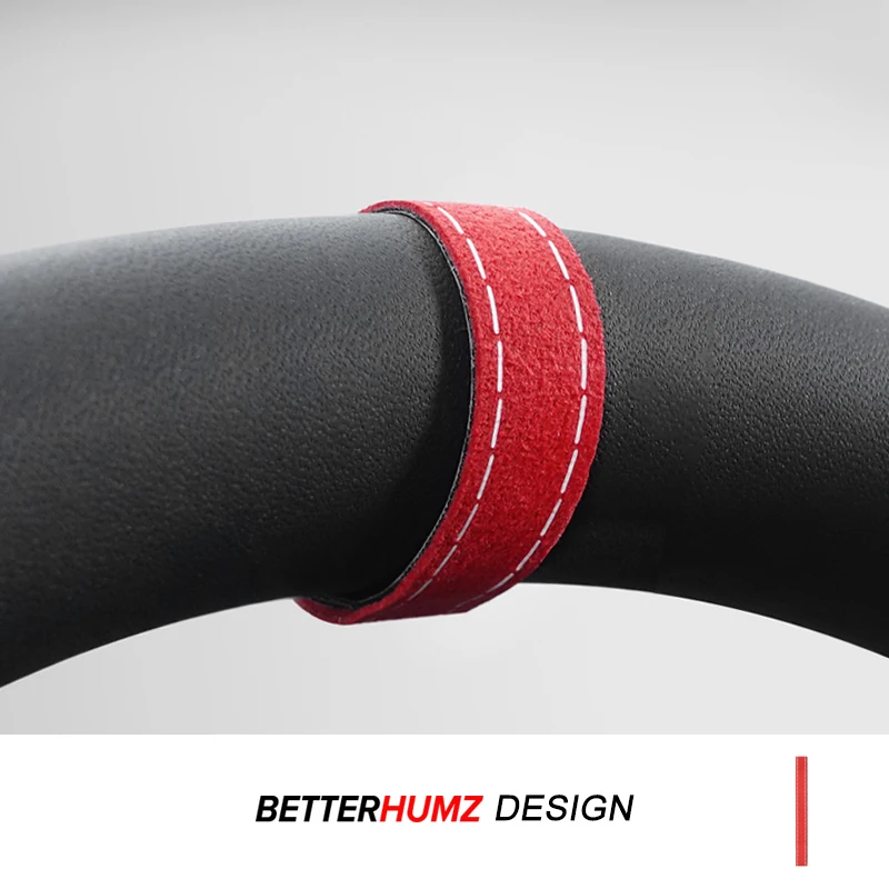 For Tesla Model Y Juniper 2025 Model 3 Highland Model X Model S Made of Alcantara Steering Wheel Marker Strip Car Interior Trim
For Tesla Model Y Juniper 2025 Model 3 Highland Model X Model S Made of Alcantara Steering Wheel Marker Strip Car Interior Trim