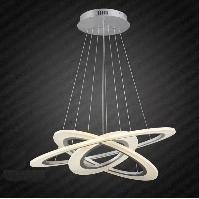 Luxury Modern LED Circle Chandelier Lights for Living Room Cristal Lustre Lighting White Sliver 110V 220V
Luxury Modern LED Circle Chandelier Lights for Living Room Cristal Lustre Lighting White Sliver 110V 220V
