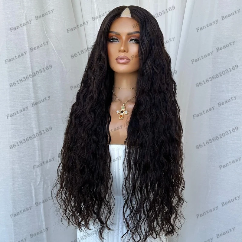 30inch Super Long Deep Wave 100% Human Hair Cheap Machine Made U Part Wig for Black Women Glueless Remy Indian Hair V Part Wigs
30inch Super Long Deep Wave 100% Human Hair Cheap Machine Made U Part Wig for Black Women Glueless Remy Indian Hair V Part Wigs