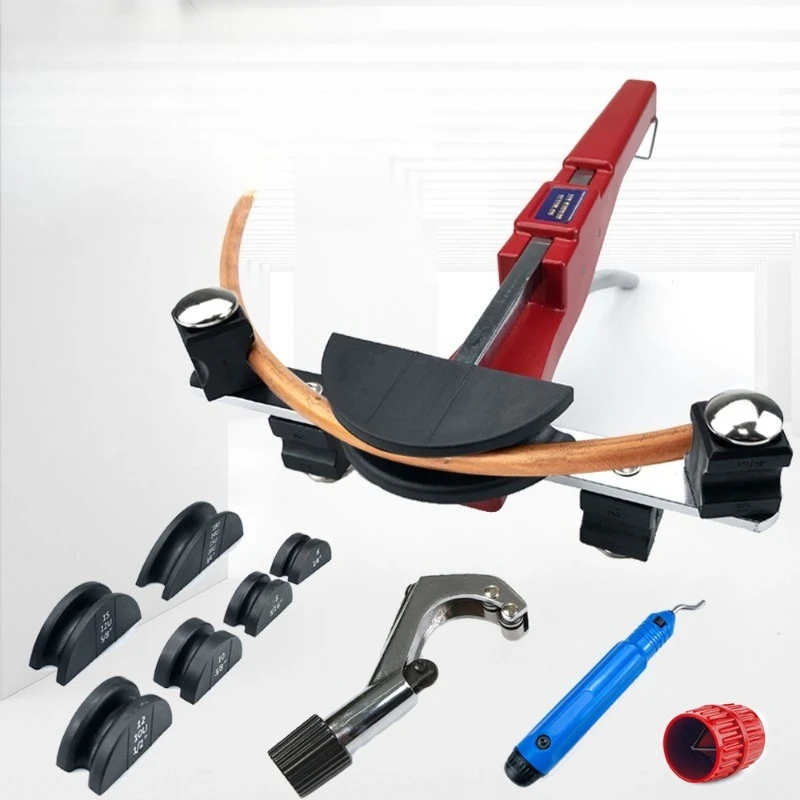 6-22Mm combined pipe bender, manual bending copper pipe labor-saving nylon plate with cutter
6-22Mm combined pipe bender, manual bending copper pipe labor-saving nylon plate with cutter