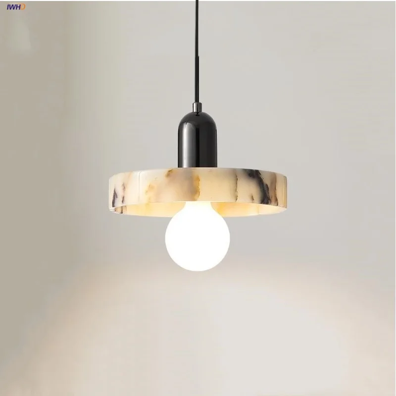 IWHD Home Decor LED Pendant Lights Bulgari Luxury Stone Balcony Aisle Coffee Wire Adjustable Steel Wabi Sabi Hang Lamp Lighting
IWHD Home Decor LED Pendant Lights Bulgari Luxury Stone Balcony Aisle Coffee Wire Adjustable Steel Wabi Sabi Hang Lamp Lighting