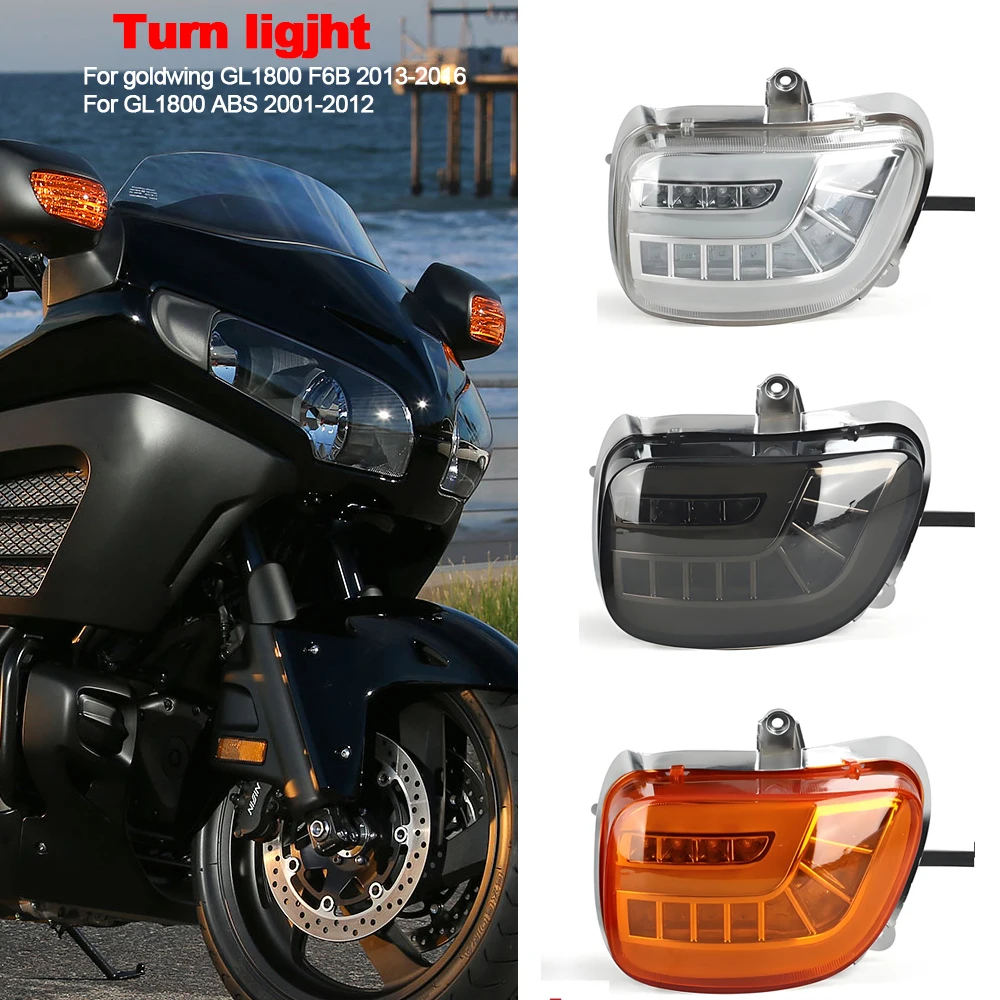 For Honda Goldwing GL1800 F6B 2013-2016 GL1800 ABS 2001-2012 Motorcycle LED Turn Signal Light Indicator Side Mirror Lamp
For Honda Goldwing GL1800 F6B 2013-2016 GL1800 ABS 2001-2012 Motorcycle LED Turn Signal Light Indicator Side Mirror Lamp