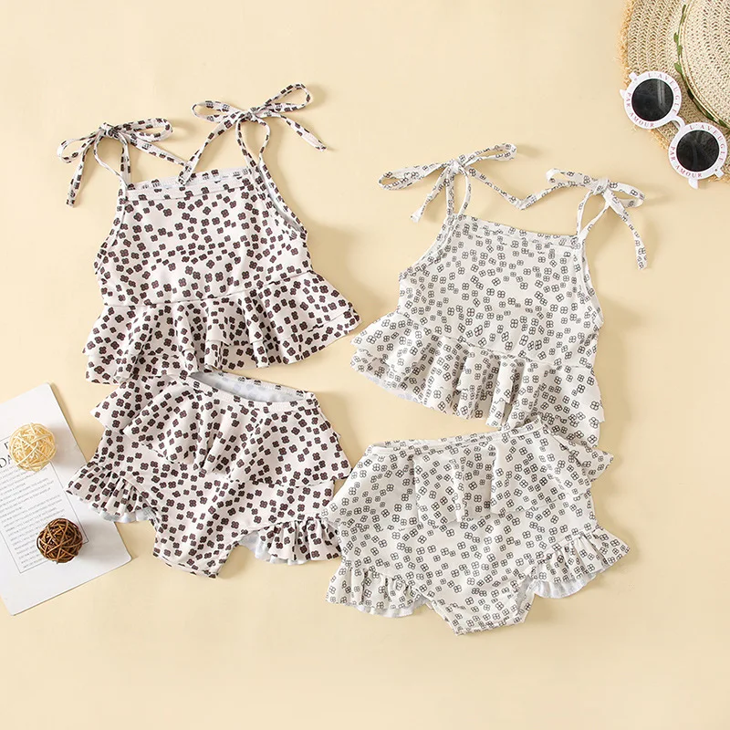 girl bikini two-piece swimsuit setinsSummer Infant Baby Strap One-Piece Swimsuit Strap+Pants
girl bikini two-piece swimsuit setinsSummer Infant Baby Strap One-Piece Swimsuit Strap+Pants