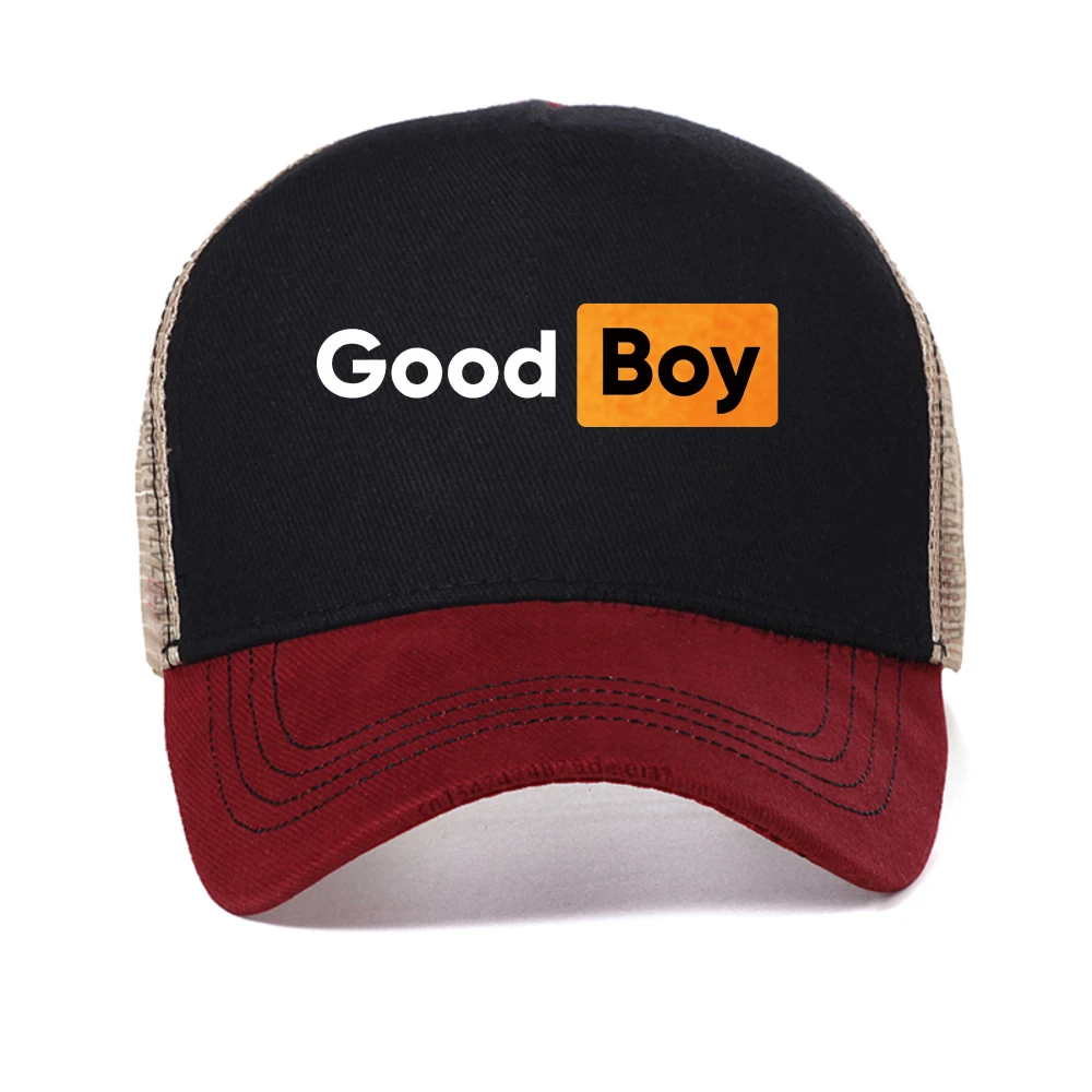 Good Boy Print baseball cap Summer casual For Men Women snapback hat Casual Sport adjustable trucker hats mesh cool sun hat
Good Boy Print baseball cap Summer casual For Men Women snapback hat Casual Sport adjustable trucker hats mesh cool sun hat