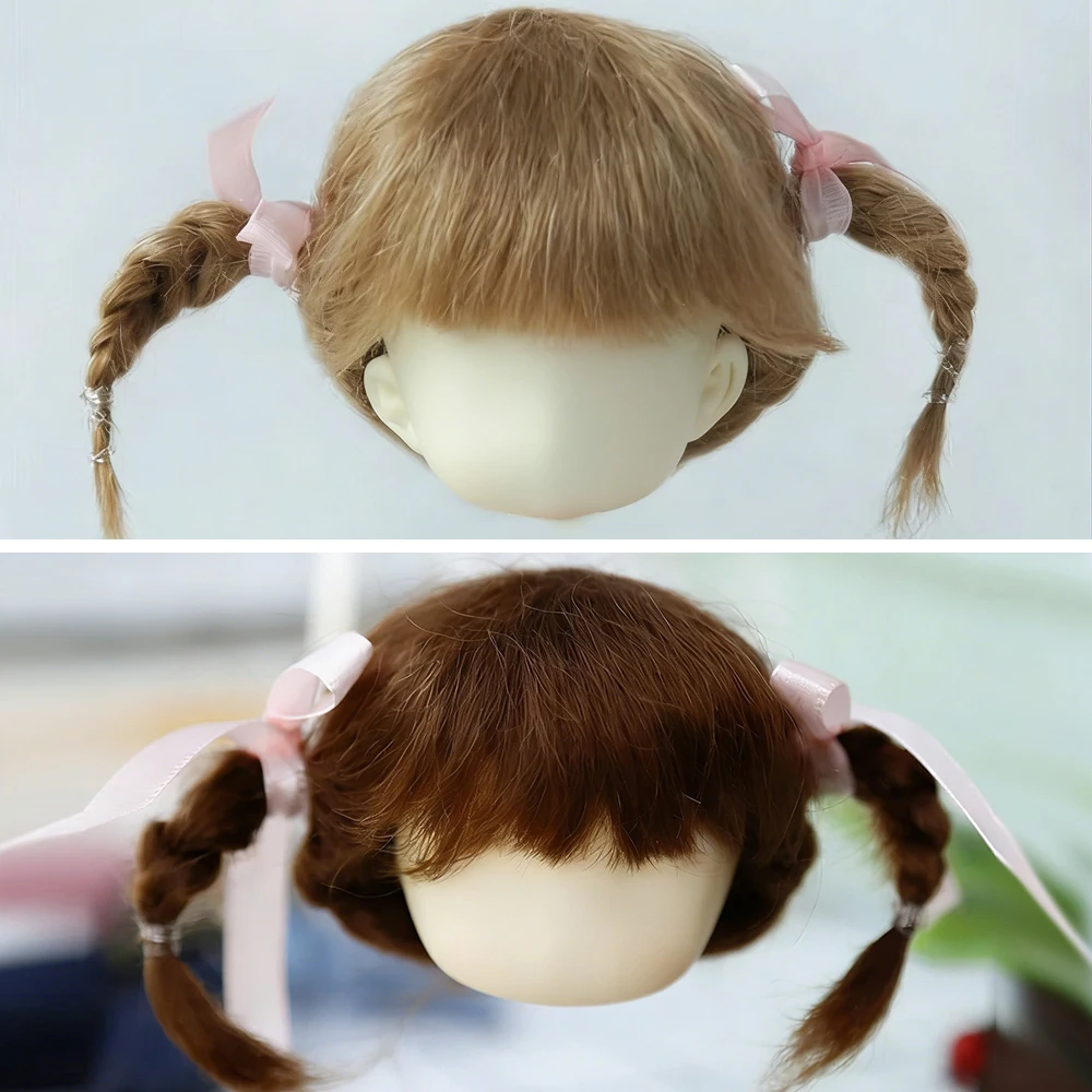 Новый парик куклы BJD, подходящий для парика размером 1/8 BJD/SD, мягкие мохеровые аксессуары для кукол, модные милые кукольные волосы
Новый парик куклы BJD, подходящий для парика размером 1/8 BJD/SD, мягкие мохеровые аксессуары для кукол, модные милые кукольные волосы