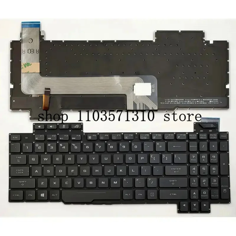 Новая клавиатура для ноутбука Asus ROG Strix gl503 gl503v gl503vd GL503VD-DB71 GL503VD-DB74 gl503vm gl503vs series us с подсветкой
Новая клавиатура для ноутбука Asus ROG Strix gl503 gl503v gl503vd GL503VD-DB71 GL503VD-DB74 gl503vm gl503vs series us с подсветкой