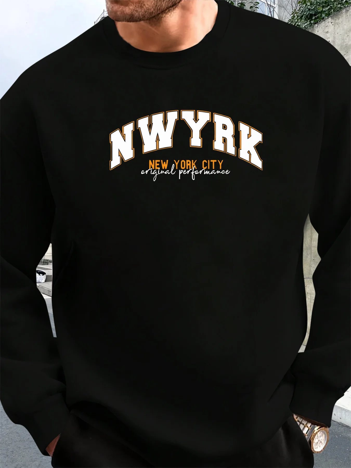 Мужская повседневная толстовка с графическим принтом — свободная посадка Хизер Серый с оранжевым дизайном NYW RK New York City 50,47 метра
Мужская повседневная толстовка с графическим принтом — свободная посадка Хизер Серый с оранжевым дизайном NYW RK New York City 50,47 метра