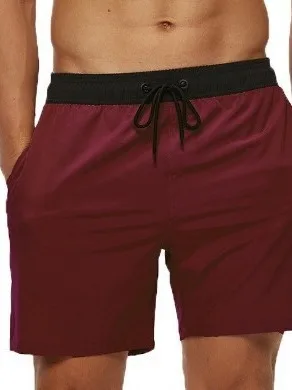 Men's Color Block Elastic Waist Drawstring Sports Shorts Polyester Fiber Straight Leg Cut Casual Daily Wear Micro Stretch
Men's Color Block Elastic Waist Drawstring Sports Shorts Polyester Fiber Straight Leg Cut Casual Daily Wear Micro Stretch