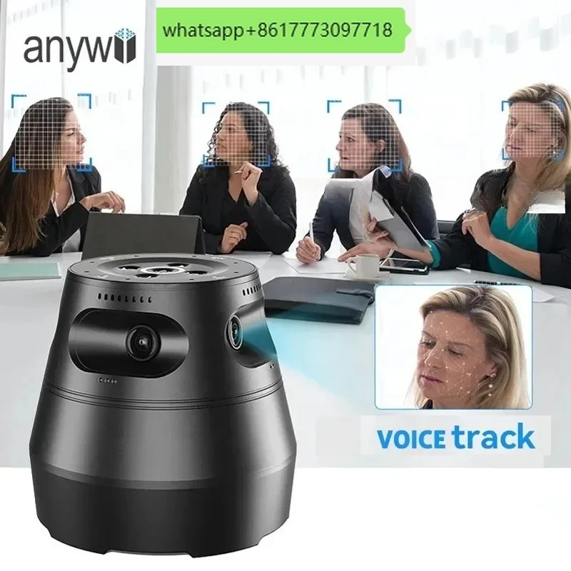 360 Video Complete Digital Conference System ai voice track conference camera video conference system