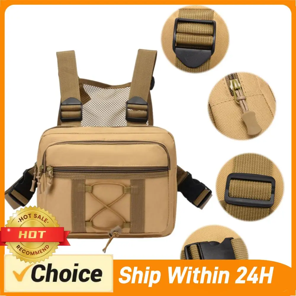Outdoor Multifunctional Vest Chest Bag Large Capacity Oxford Cloth Shoulder Bag Multi Pocket Travel Commute Sports Backpack
Outdoor Multifunctional Vest Chest Bag Large Capacity Oxford Cloth Shoulder Bag Multi Pocket Travel Commute Sports Backpack