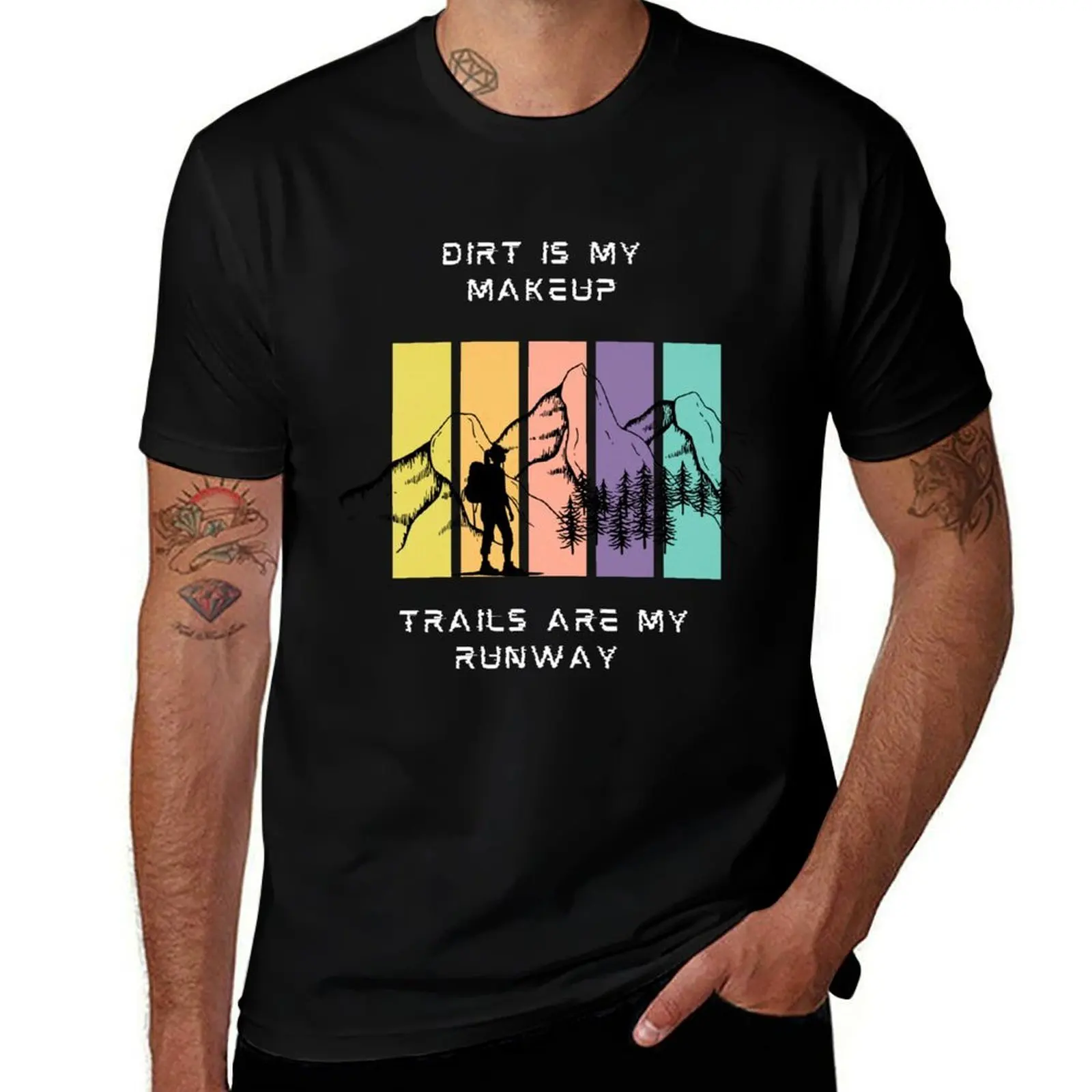 Dirt is my Makeup, Trails are my Therapy for woman T-Shirt Simple Graphic Design T-Shirt
Dirt is my Makeup, Trails are my Therapy for woman T-Shirt Simple Graphic Design T-Shirt
