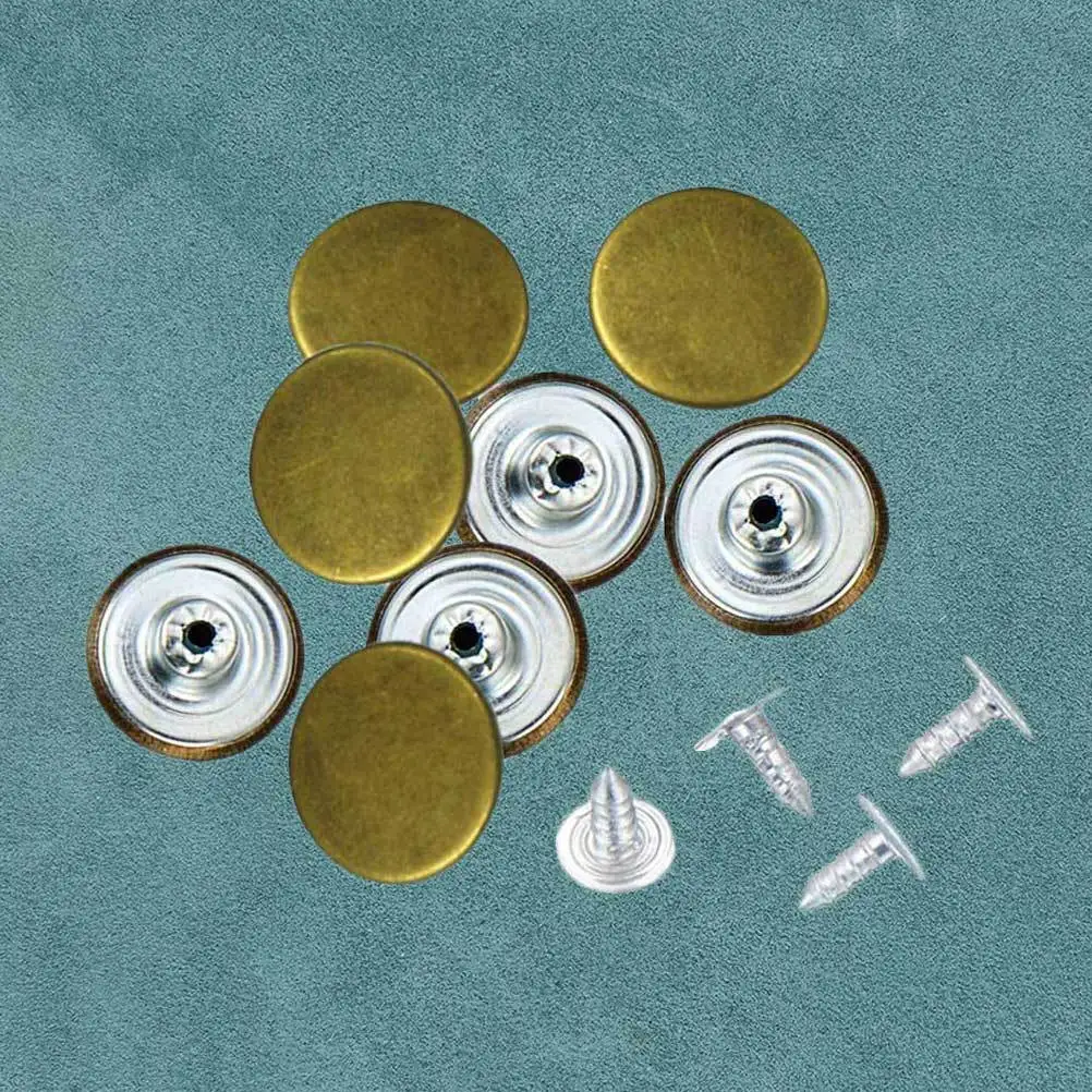 40Sets Heavy Duty Jeans Button 17Mm Metal Snap Fasteners for Denim Jackets Trousers Bags No Sew Installation Tool Required
40Sets Heavy Duty Jeans Button 17Mm Metal Snap Fasteners for Denim Jackets Trousers Bags No Sew Installation Tool Required