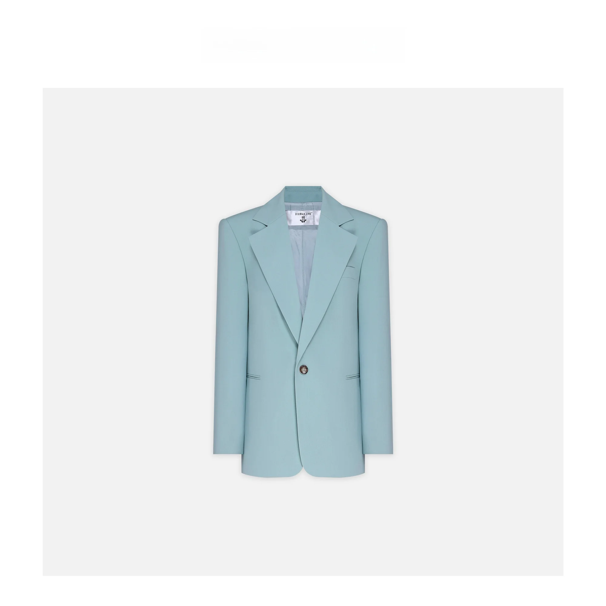 Disimman Ling Women's Casual Suit Jaet Fall Season Unique Design High-End Slimming Versatile Long Sve Single Button
Disimman Ling Women's Casual Suit Jaet Fall Season Unique Design High-End Slimming Versatile Long Sve Single Button