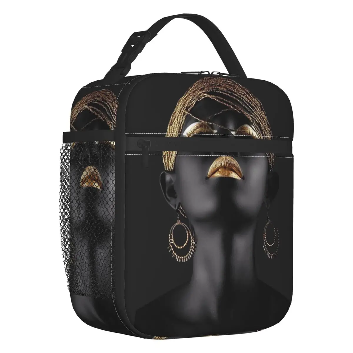 African American Women Portable Lunch Box for Women Black Queen Cooler Thermal Food Insulated Lunch Bag Office Work
African American Women Portable Lunch Box for Women Black Queen Cooler Thermal Food Insulated Lunch Bag Office Work