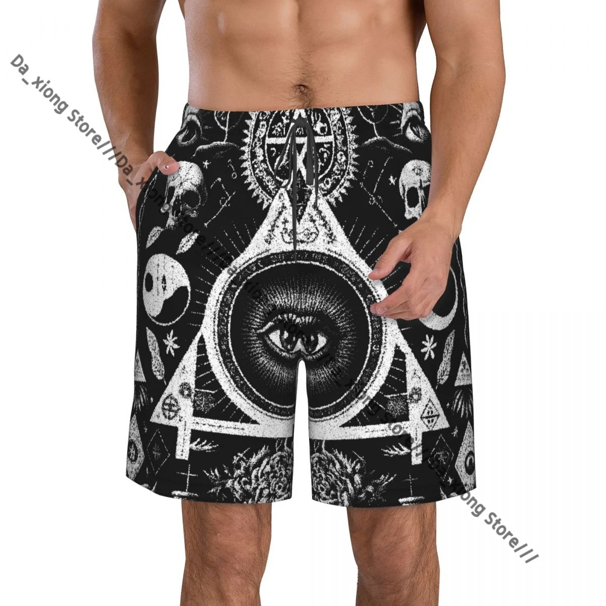 Abstract Mystic Skull Quick Dry Swimming Shorts For Men Swimwear Swimsuit Trunk Bathing Beach Wear
Abstract Mystic Skull Quick Dry Swimming Shorts For Men Swimwear Swimsuit Trunk Bathing Beach Wear