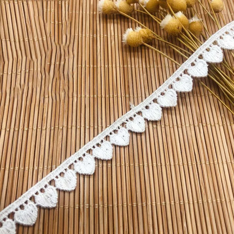 60Yards Hearts Tassel Fringe White Black Lace Trim Lace Fabric Ribbon Sewing DIY Cloth 
60Yards Hearts Tassel Fringe White Black Lace Trim Lace Fabric Ribbon Sewing DIY Cloth